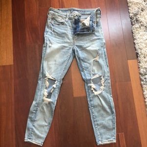 American eagle crop jeans